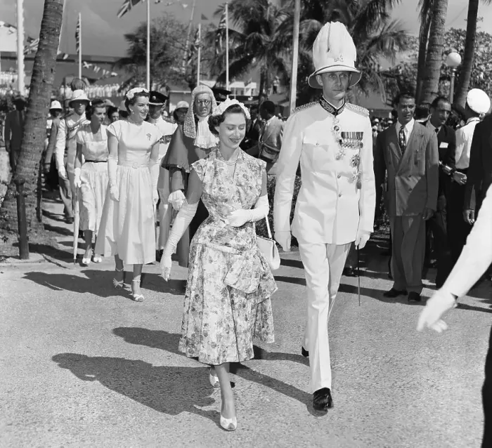Framed Print : Princess Margaret Strolling with the Earl of Ranfurly Framed Print : Princess Margaret Strolling with the Earl of Ranfurly