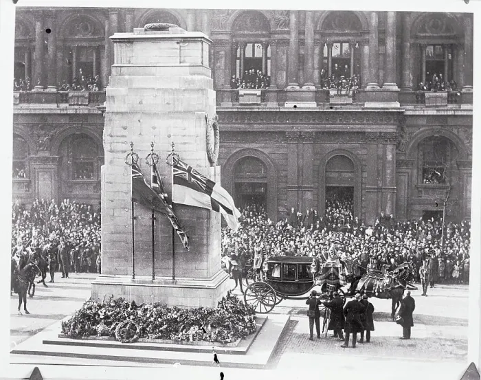 Framed Print : Princess Mary's Wedding Coach Near London's Cenotaph 1922 Framed Print : Princess Mary's Wedding Coach Near London's Cenotaph 1922