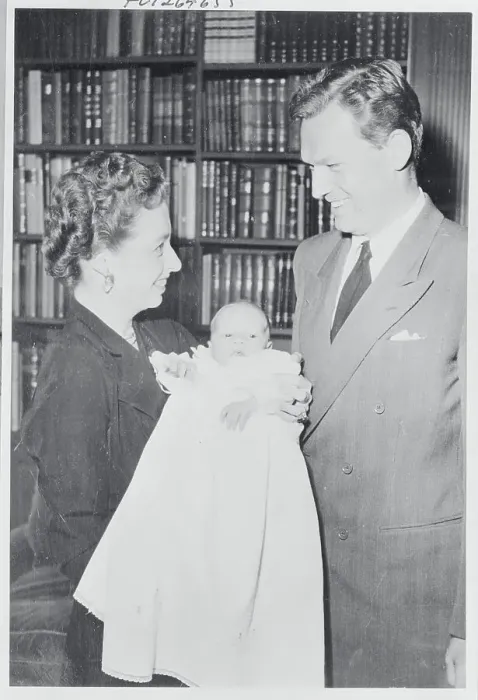 Framed Print : Princess Ragnhild and Husband Erling Lorentzen with Their Son Framed Print : Princess Ragnhild and Husband Erling Lorentzen with Their Son