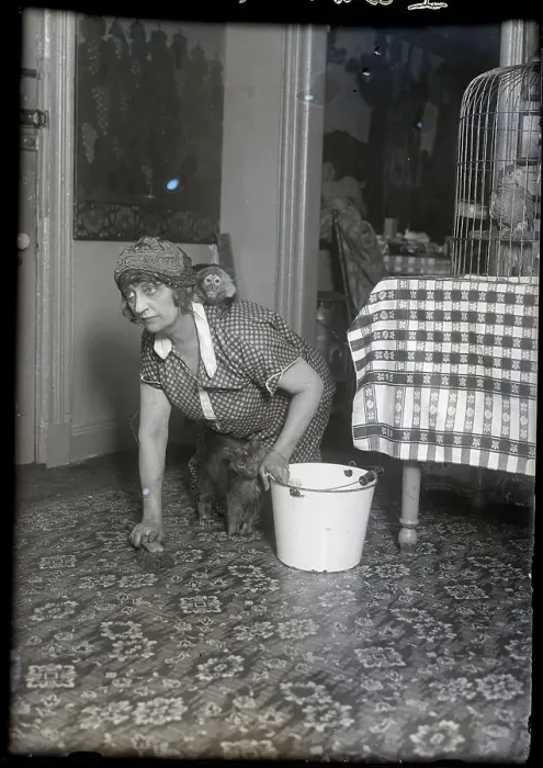 Framed Print : Princess Rigo Performing Manual Labor Framed Print : Princess Rigo Performing Manual Labor