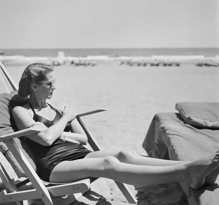 Framed Print : Princess Troubetzkoy the Former Barbara Hutton Sunbathing Framed Print : Princess Troubetzkoy the Former Barbara Hutton Sunbathing