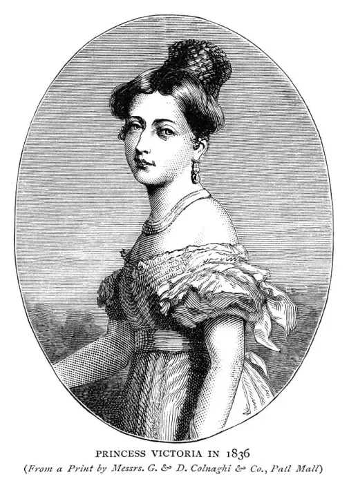 Framed Print : Princess Victoria in 1836 Framed Print : Princess Victoria in 1836