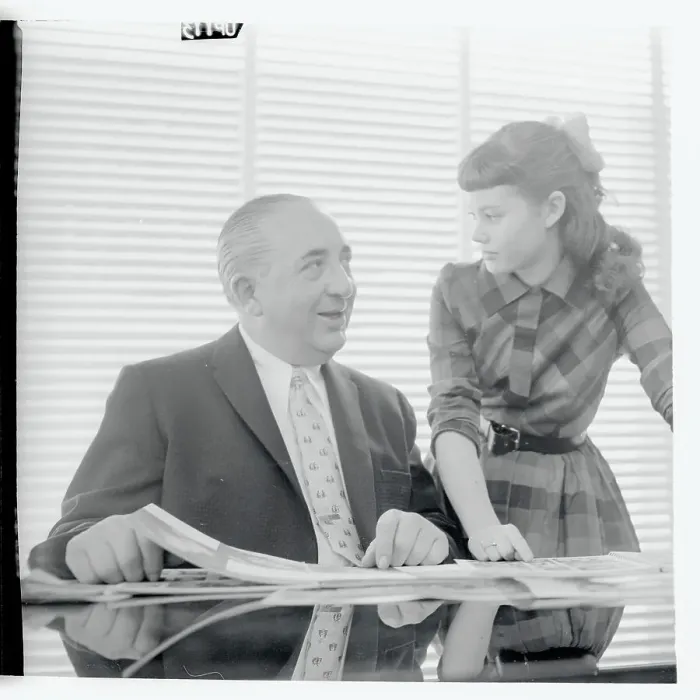 Framed Print : Principal Talking to Singer Jayme Shore Framed Print : Principal Talking to Singer Jayme Shore