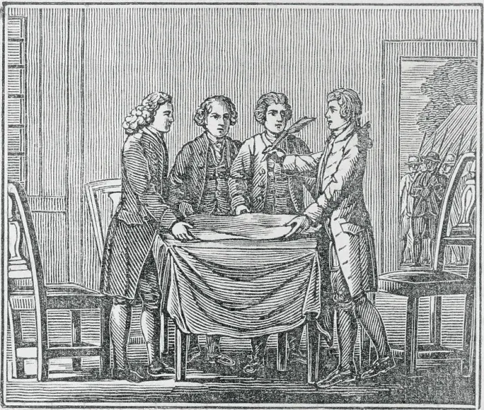 Framed Print : Print of European Kings Meeting Together Framed Print : Print of European Kings Meeting Together