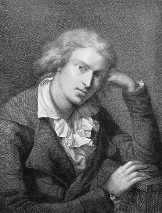 Framed Print : Print of Friedrich Schiller Framed Print : Print of Friedrich Schiller