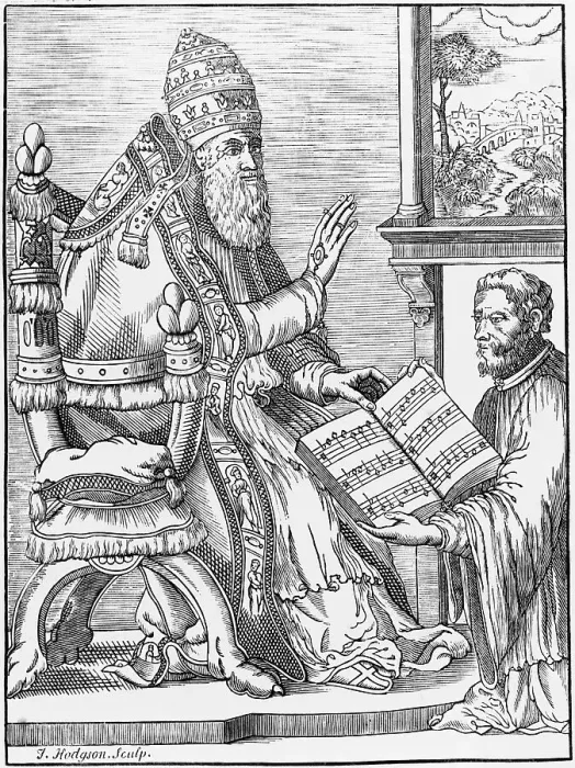 Framed Print : Print of Palestrina Showing Pope Julian III His New Mass Framed Print : Print of Palestrina Showing Pope Julian III His New Mass