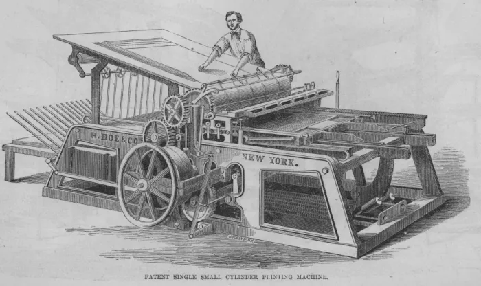 Framed Print : Printing Press Framed Print : Printing Press