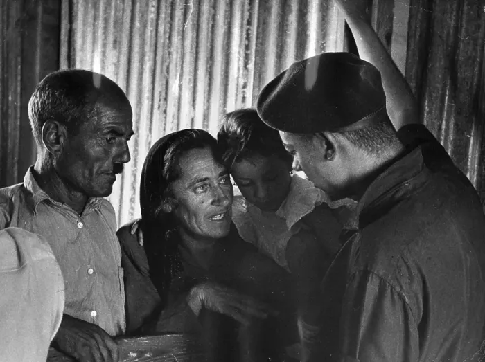 Framed Print : Prison Camp Visitors Framed Print : Prison Camp Visitors
