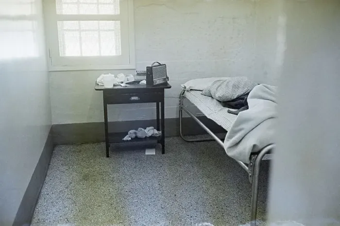 Framed Print : Prison Room of Boston Strangler Albert DeSalvo Framed Print : Prison Room of Boston Strangler Albert DeSalvo
