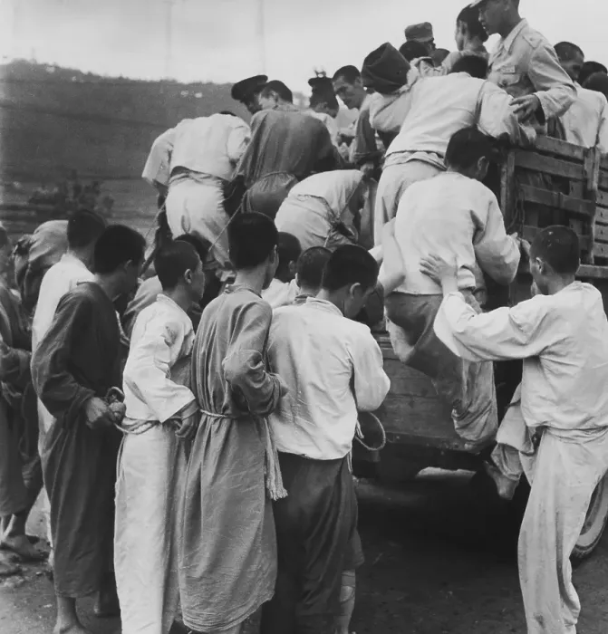 Framed Print : Prisoner Transport