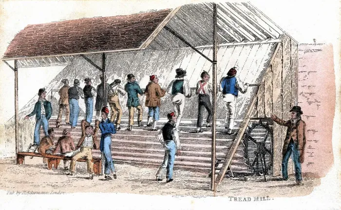 Framed Print : Prisoners working in prison Framed Print : Prisoners working in prison