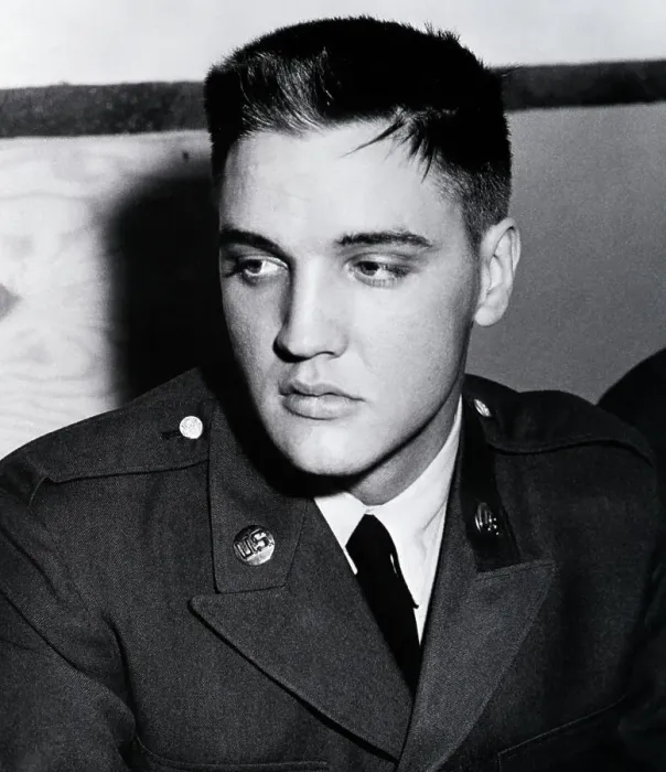 Framed Print : Private Elvis Presley