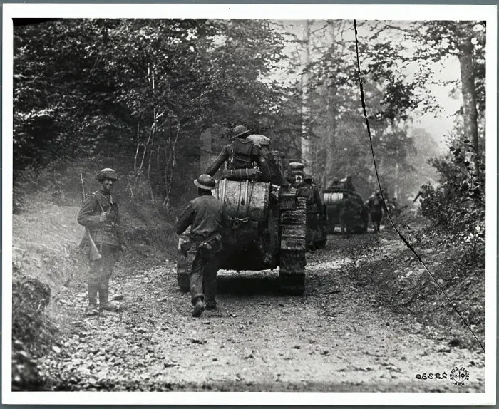 Framed Print : Procession of American Tanks Framed Print : Procession of American Tanks