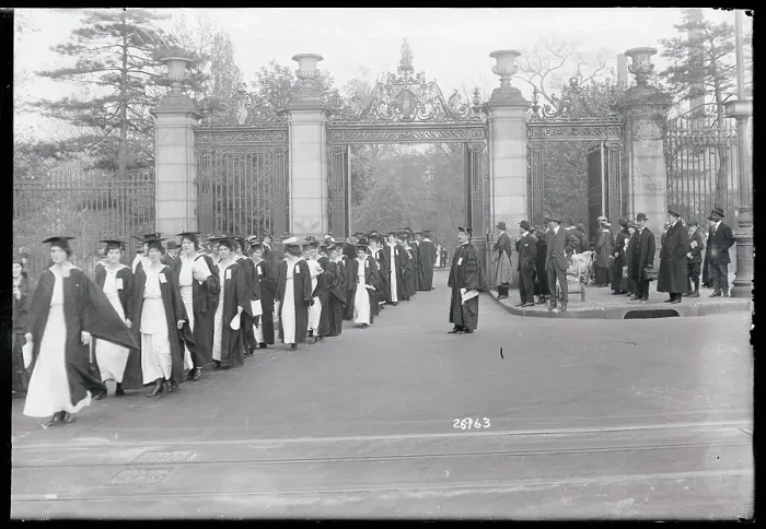 Framed Print : Procession of Undergraduates Framed Print : Procession of Undergraduates