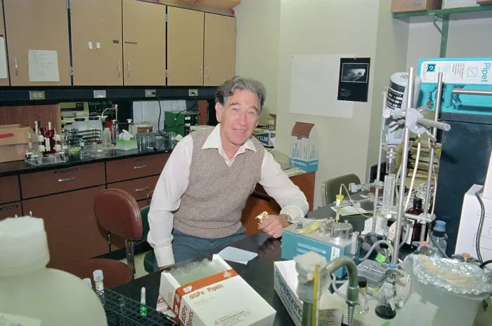 Framed Print : Professor Stanley Cohen Winning Nobel Prize Framed Print : Professor Stanley Cohen Winning Nobel Prize