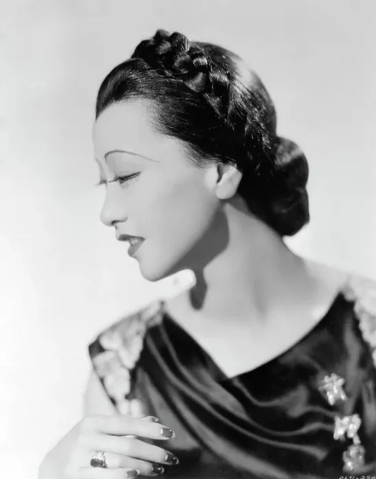 Framed Print : Profile of Anna Mae Wong Framed Print : Profile of Anna Mae Wong