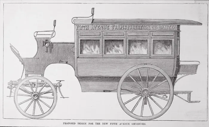 Framed Print : Profile Drawing of Early Designed Bus Framed Print : Profile Drawing of Early Designed Bus