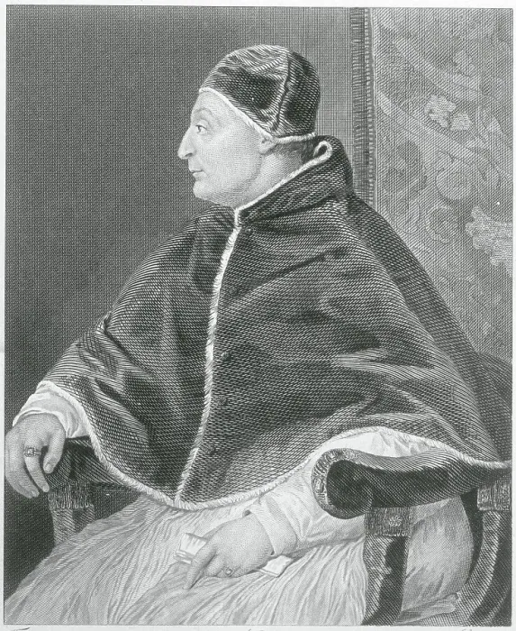Framed Print : Profile Drawing of Pope Sisto IV