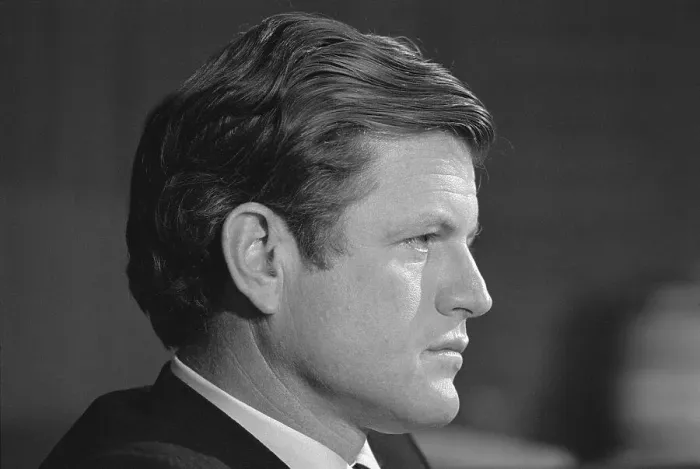 Framed Print : Profile of Edward Moore Kennedy Framed Print : Profile of Edward Moore Kennedy