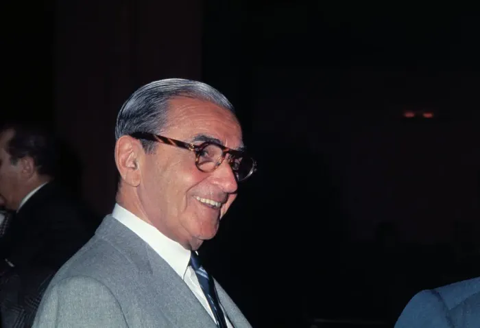 Framed Print : Profile of Irving Berlin Smiling and Wearing Eyeglasses Framed Print : Profile of Irving Berlin Smiling and Wearing Eyeglasses