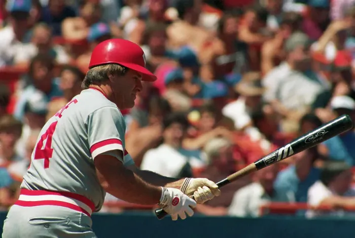 Framed Print : Profile of Pete Rose in Baseball Action Framed Print : Profile of Pete Rose in Baseball Action