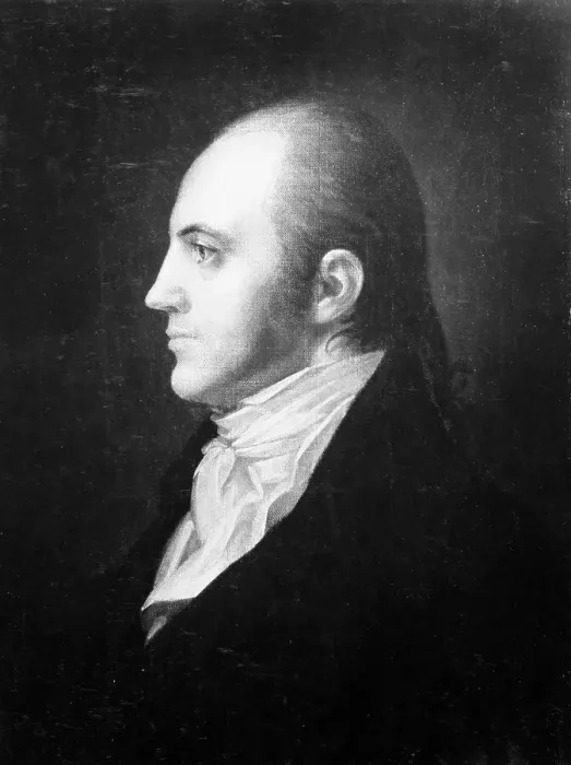 Framed Print : Profile Portrait of Aaron Burr Framed Print : Profile Portrait of Aaron Burr