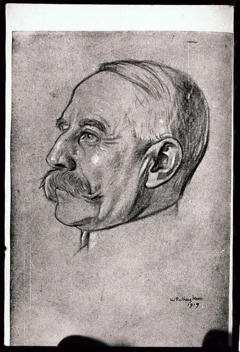 Framed Print : Profile Portrait of Composer Edward Elgar Framed Print : Profile Portrait of Composer Edward Elgar