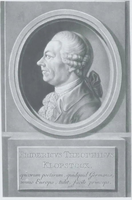 Framed Print : Profile Portrait of German Poet Friedrich Gottlieb Klopstock Framed Print : Profile Portrait of German Poet Friedrich Gottlieb Klopstock