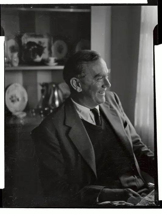 Framed Print : Profile Portrait of Graham Greene Framed Print : Profile Portrait of Graham Greene