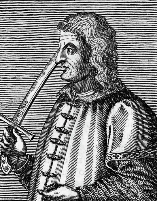 Framed Print : Profile Portrait of John Hunyadi Framed Print : Profile Portrait of John Hunyadi