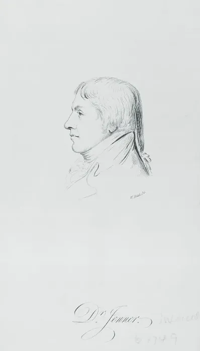 Framed Print : Profile Portrait of Physician Edward Jenner Framed Print : Profile Portrait of Physician Edward Jenner