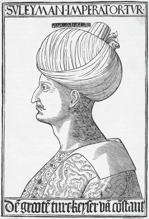 Framed Print : Profile Of Suleiman The Great Framed Print : Profile Of Suleiman The Great