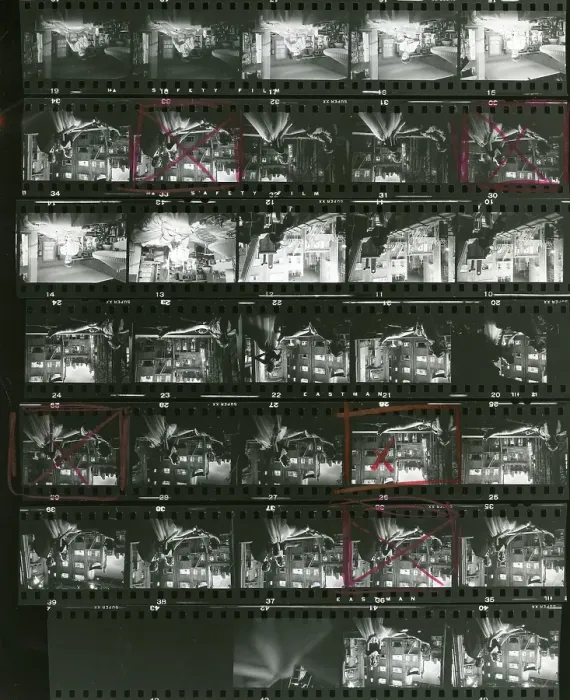 Framed Print : Proof Sheet Of Filming The Movie Rear Window Framed Print : Proof Sheet Of Filming The Movie Rear Window