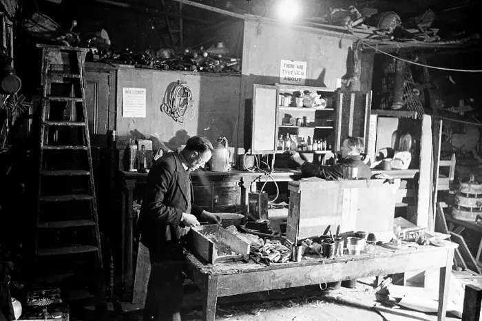 Framed Print : Prop Cupboard Framed Print : Prop Cupboard