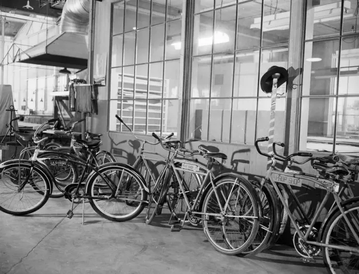 Framed Print : Prop Shop Bikes Framed Print : Prop Shop Bikes
