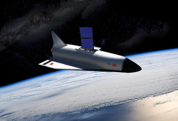 Framed Print : The proposed People's Republic of China (PRC) Shenlong (Divine Dragon) autonomous spaceplane in Earth Orbit Framed Print : The proposed People's Republic of China (PRC) Shenlong (Divine Dragon) autonomous spaceplane in Earth Orbit