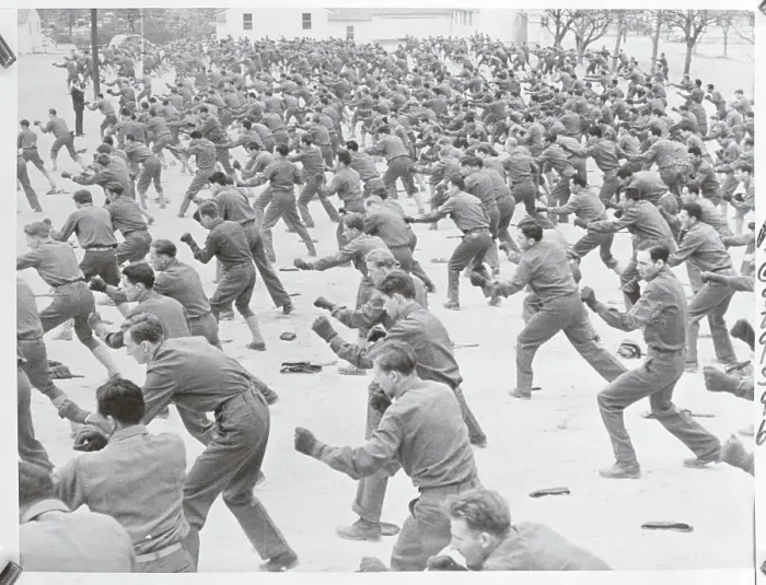 Framed Print : Prospective Troops Training Framed Print : Prospective Troops Training