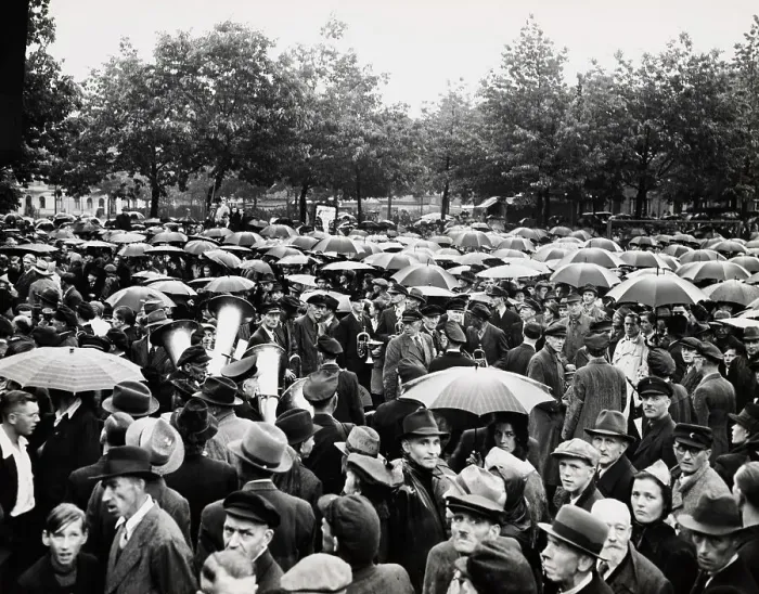 Framed Print : Protest Against Food Rations