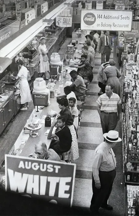 Framed Print : Protest At Katz Drug Store Framed Print : Protest At Katz Drug Store