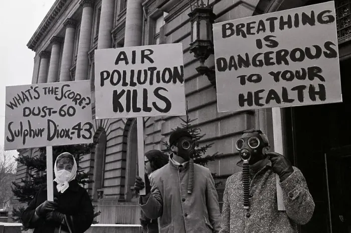 Framed Print : Protest Of Pollution Framed Print : Protest Of Pollution