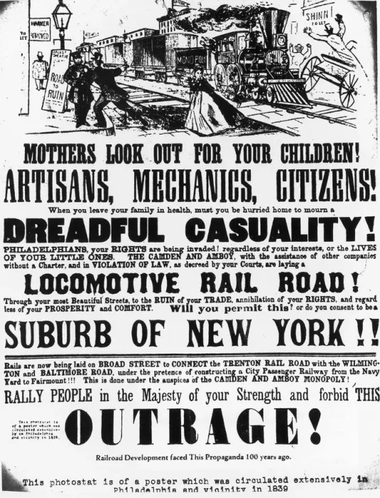 Framed Print : Protest of Railroads Framed Print : Protest of Railroads