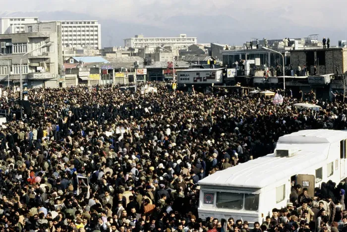 Framed Print : Protest In Tehran