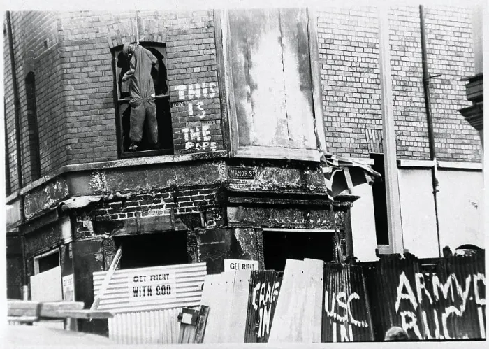 Framed Print : Protestant Graffiti in Ireland Framed Print : Protestant Graffiti in Ireland