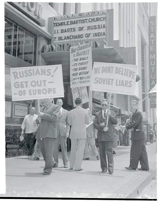 Framed Print : Protesters Carrying Picket Signs Framed Print : Protesters Carrying Picket Signs
