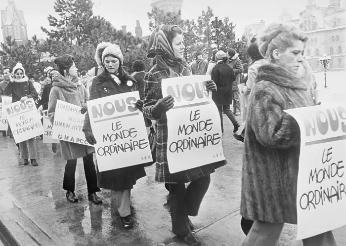 Framed Print : Protesters Carrying Signs Framed Print : Protesters Carrying Signs