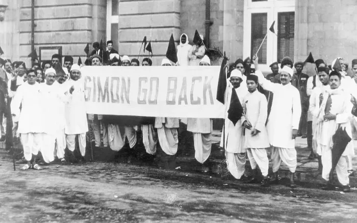 Framed Print : Protesters with Large Banner Framed Print : Protesters with Large Banner