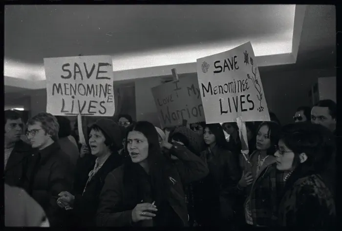 Framed Print : Protesters With Signs at News Conference Framed Print : Protesters With Signs at News Conference