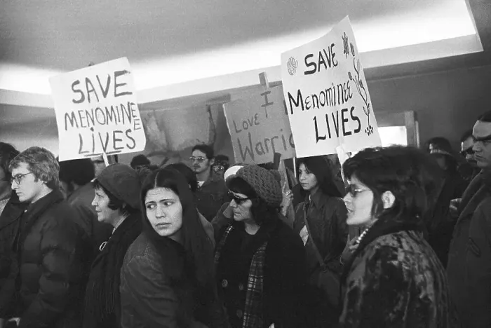 Framed Print : Protesters With Signs at News Conference Framed Print : Protesters With Signs at News Conference