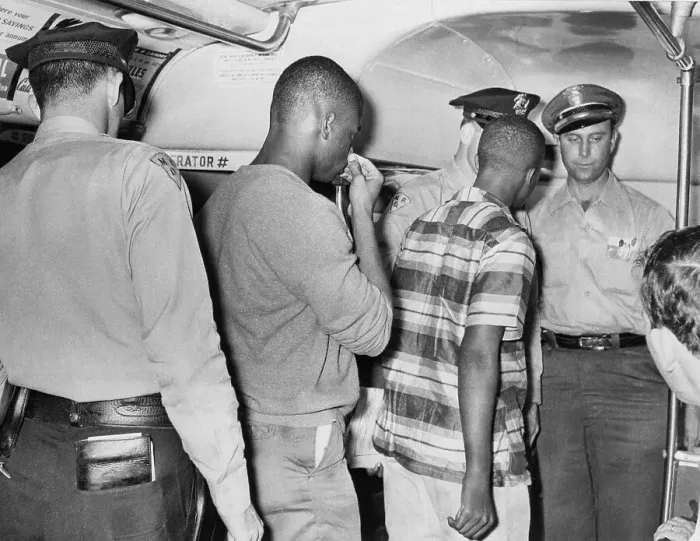 Framed Print : Protesters Test Segregation Laws Framed Print : Protesters Test Segregation Laws