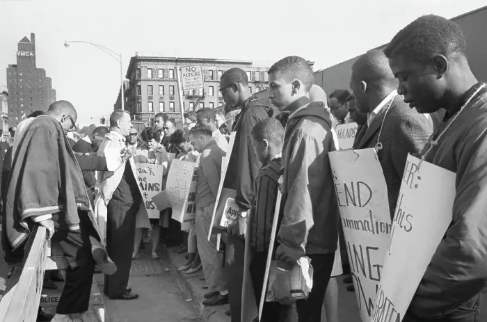 Framed Print : Protesting Segregation on the Worksite